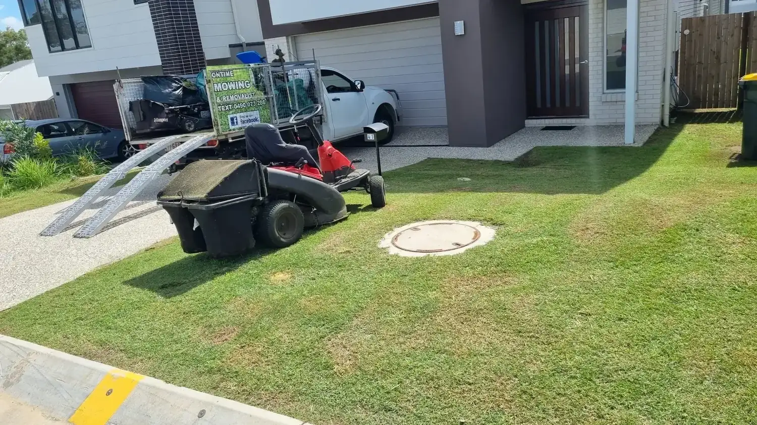 OnTime Landscape & Tree Maintenance team ready to quote your Brisbane job